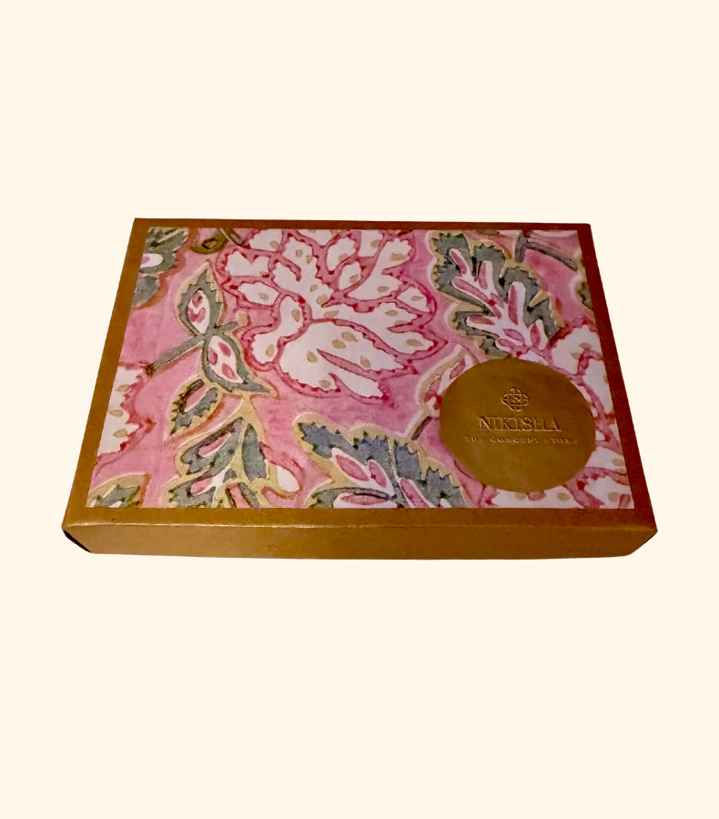 P023_1 Papeterie-Set Pink Blossom – Bild 1