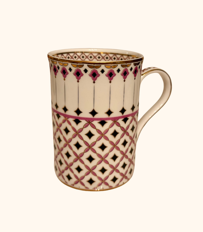 3 Feinkeramik Tasse Jaal Royale (Rose) – Bild 1