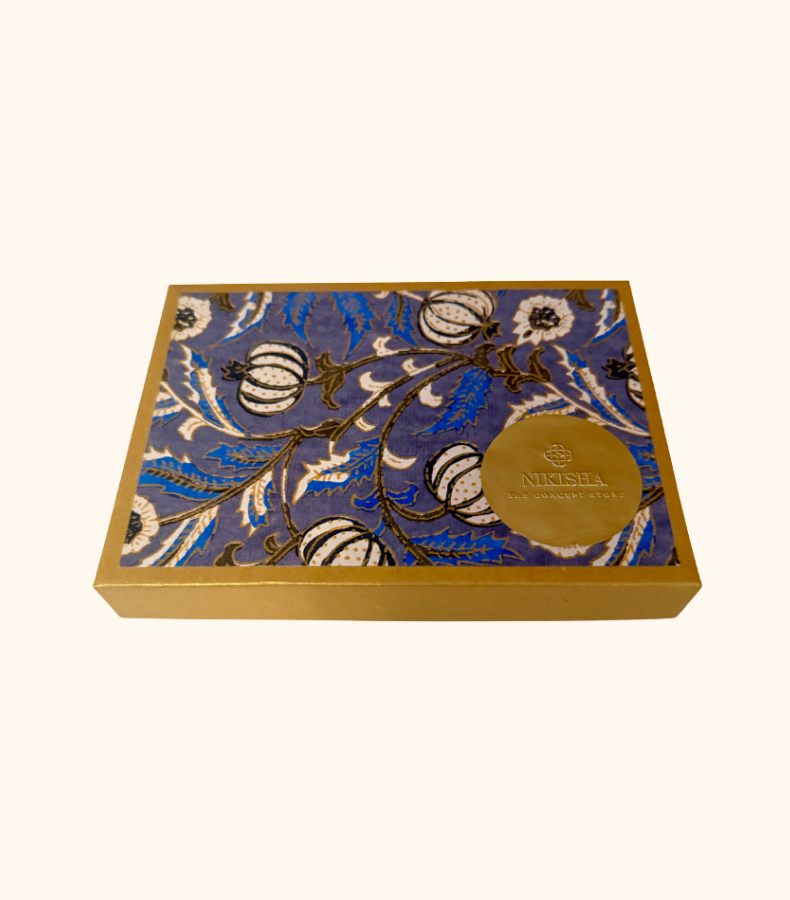 4 Papeterie-Set Indigo Blossom – Bild 1