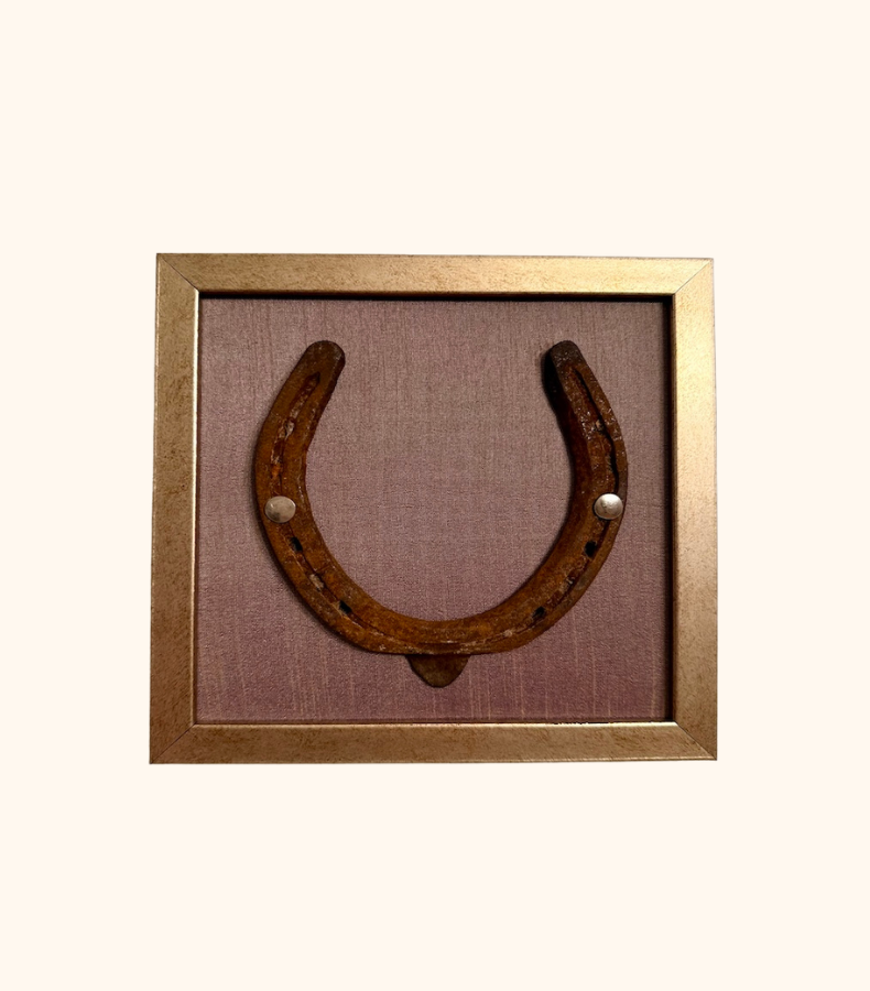 6 Kunstwerk Golden Fortune auf Seide (Lavendel) – Bild 1
